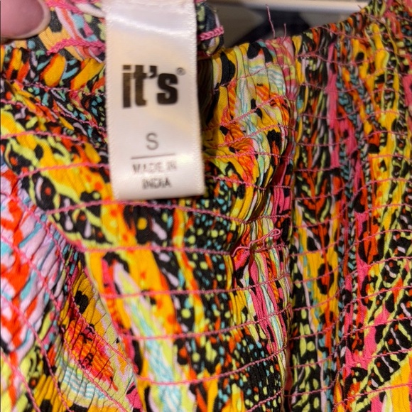 Colorful Patterned Maxi Dress - Picture 2 of 6